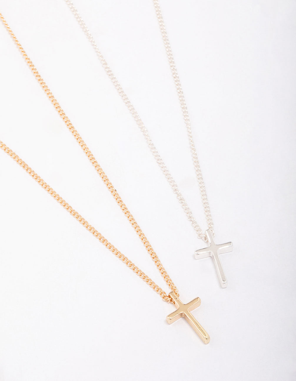 Plain Cross Necklace Pack